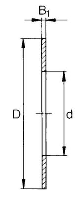 Pièces agricoles - Roulements - Disque de palier axial