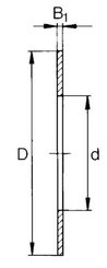 Pièces agricoles - Roulements - Disque de palier axial