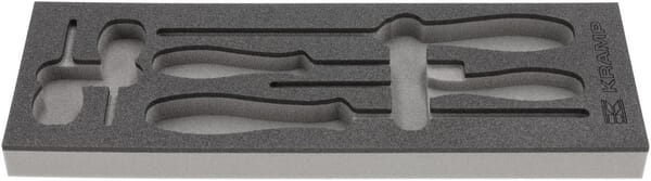 Outils - Outils divers - Insert en mousse pour jeu de tournevis PH/PZ 6 pcs