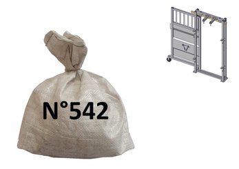 Materiels - Accessoires 5Kg-10Kg - SACHET PORTE SECTIONNELLE SUR PLATINE