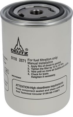 Pièces agricoles - TP pièce origine - Filtre à carburant fileté