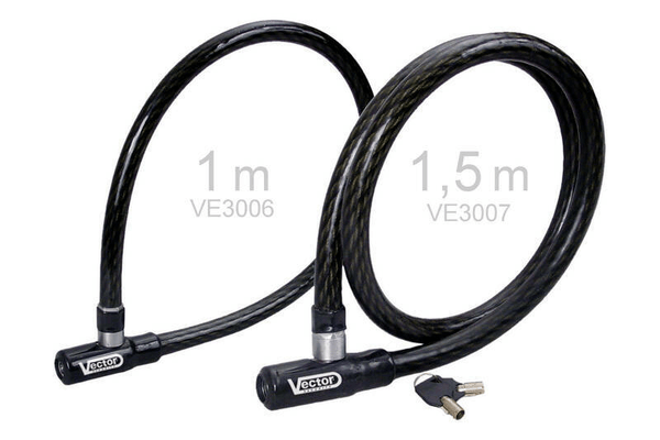 Pièces Quad & Motos - Transport - Garage - Paddock - Cable antivol VECTOR Maxlok - 1m