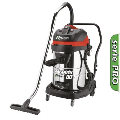 Materiels - Aspirateur - ASPIRATEUR BIDON 80L 3 MOTEURS INOX 3 MOTEURS 1000W