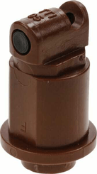 Pièces agricoles - Pièce Pulvérisateur - Buse à injection d'air TTI 110° 5 brun plastique TeeJet