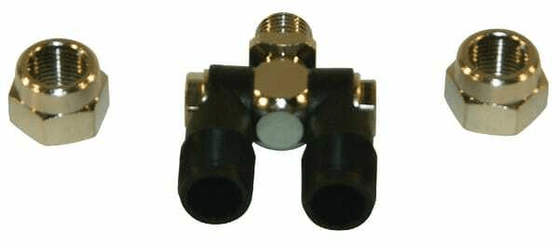 Pièces agricoles - Pièce Pulvérisateur - Porte-buses 1/4" + 3/8" Ecrou