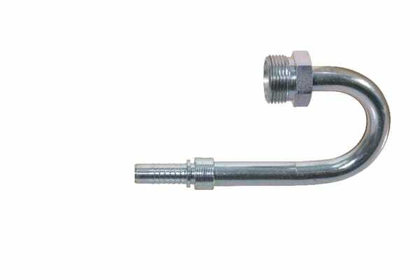 Pièces agricoles - Hydraulique - Raccord DN13-M30x200-20S-180°