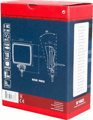 Pièces agricoles - Eclairage - Phare de recul LED carré 18W 2160lm faisceau large Deutsch