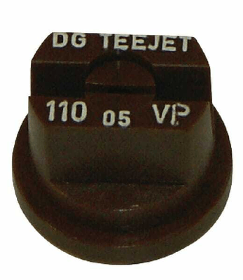 Pièces agricoles - Pièce Pulvérisateur - Buse à jet plat DG 110° 05 brun plastique TeeJet