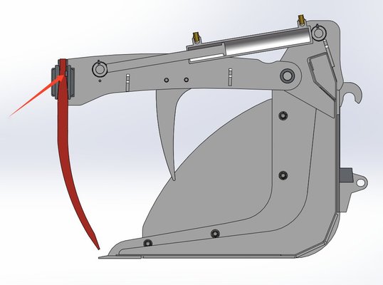 Materiels - Godet multi-services - Godet multi-services Riquet SGBR1800 EURO