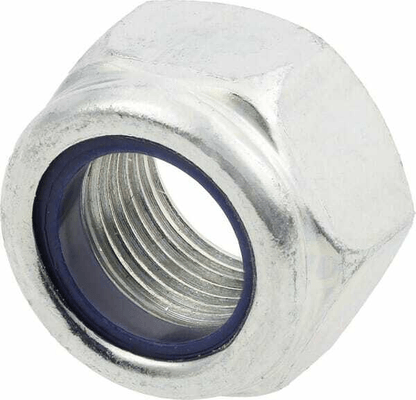 Pièces agricoles - Fasteners - Ecrou hexagonal autobloquant à bague nylon DIN985 M18x1.50 Kramp