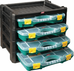 Pièces agricoles - Outils atelier - Boîte rangement multi n°2 4pc