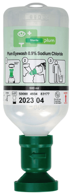 Equipement protection individuelle - Equipement - Flacon de solution de rinçage pour les yeux 500ml (par 1)