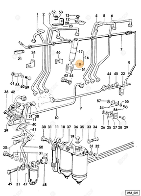 Pièces agricoles - Pieces moteur - INJECTEUR Deutz-Fahr origine