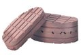 Bloc de bois Standard 112mm 2pcs