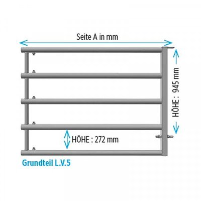 Materiels - Accessoires 100Kg-200Kg - ARRIERE LV5 2/3M