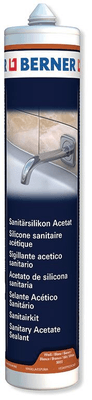 Chimie - Chimie divers - Silicone acétique sanitaire standard blanc RAL 9003 310 ml (par 1)
