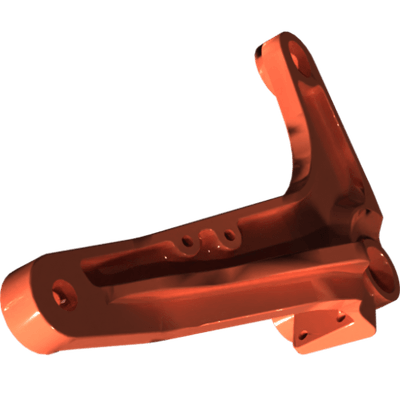 Pièces agricoles - Pièce divers - Support de roue jauge droit