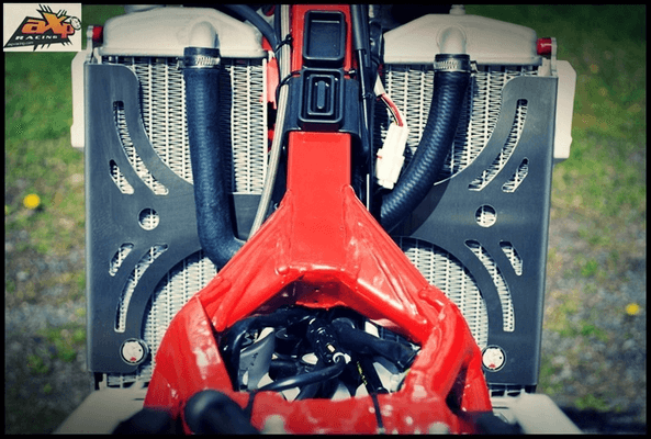 Pièces Quad & Motos - Equipement véhicule - Protection de radiateur AXP aluminium - Beta RR350