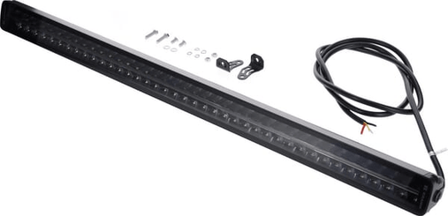 Pièces agricoles - Eclairage - Barre lumineuse de travail LED, 400W, 33600lm, rectangulaire, 12/24V, blanc/orange, 1076x70x67mm Combo, droite, 80LED, E-BOOST