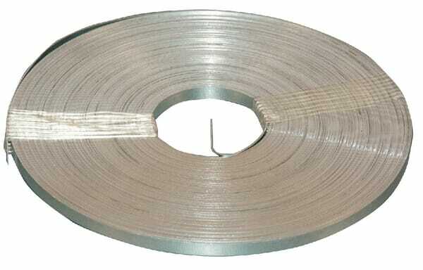 Pièces agricoles - Fasteners - Bande de cercl zingué 9mm 30m