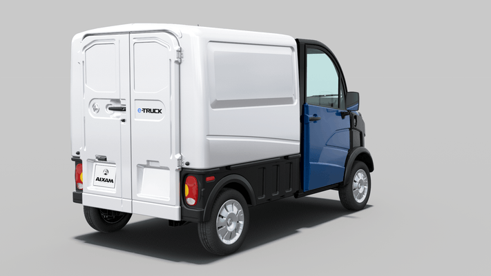 Materiels - Voiture sans permis - E-truck fourgon