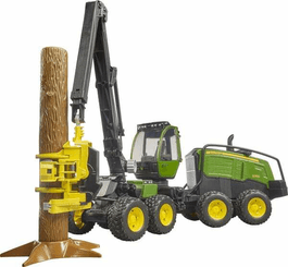 Loisirs - Jouets - Abbateuse John Deere 1270G avec tronc