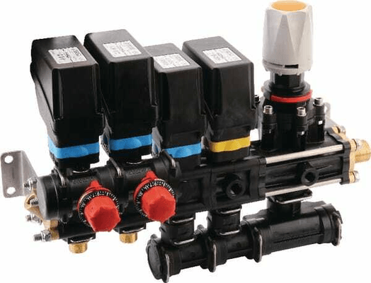 Pièces agricoles - Pièce Pulvérisateur - Groupe de commande 2TB, 40bars