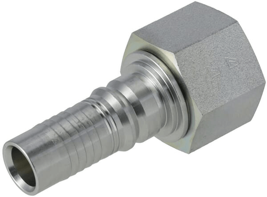 Pièces agricoles - Hydraulique - Raccord à sertir 4SH-DN20-1" BSP