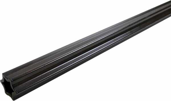 Pièces agricoles - Transmission - Tube profilé revêtu étoile S4LGA Ø ext. : 51x37x6 mm L : 1,4 m Walterscheid