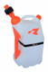 Bidon d'essence RACETECH remplissage rapide 15L translucide/orange
