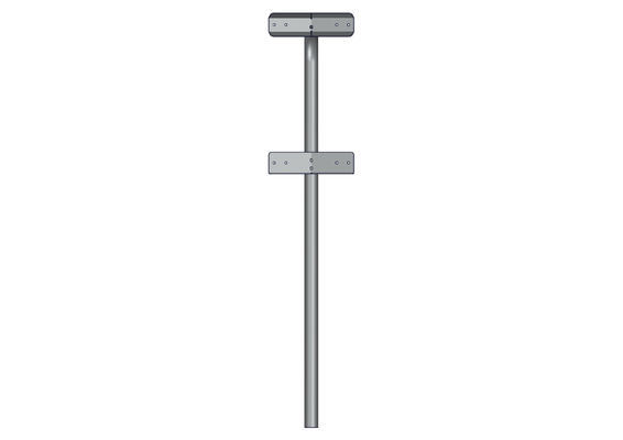 Accessoires et options matériel  - Matériel d'élevage - autre - POTEAU CARRIERE D'ANGLE POUR RONDIN DE 100MM (fin de vie)