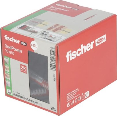 Pièces agricoles - Fasteners - Prise Duopower 10x80 25 pcs