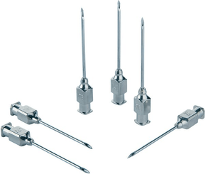 Pièces agricoles - Cloture,Jardin & Sylviculture - HSW-ECO Aiguille avec embase Luer Lock 1,6x15mm, 12 pcs/conteneur