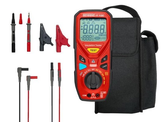 Outils - Outils divers - Mesureur d'isolement et de résistance IT 100
