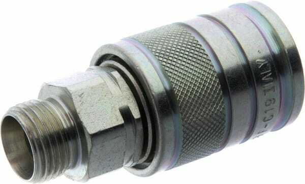 Pièces agricoles - Hydraulique - Coupleur fem 3/8-M18X1,5-12L