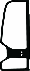 Pièces agricoles - TP pièce adaptable - Vitre de porte