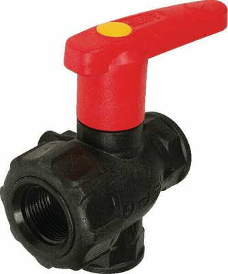 Pièces agricoles - Pièce Pulvérisateur - Vanne boiss.sph. 1" 3v.+ral.