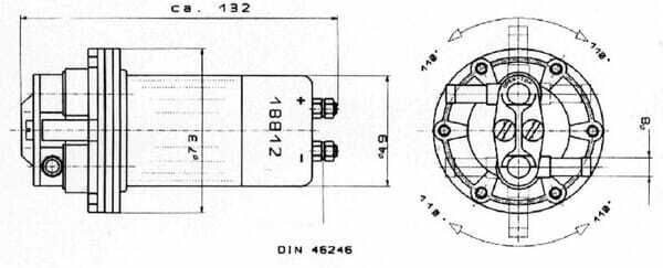 Pièces agricoles - Tracteur pièce adaptable - Pompe d'alimentation électrique 1,8 L/min 12V