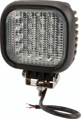 Pièces agricoles - Eclairage - Phare de travail LED carré 48W 4000lm, 10-30V, 123x81x123mm, faisceau large, Kramp