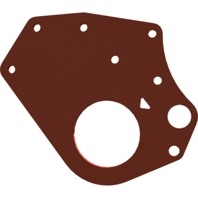 Pièces agricoles - Pièce divers - plaque de support 4m -peinte-