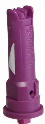 Pièces agricoles - Pièce Pulvérisateur - Buse de bordure à injection d'air IS 80° 025 violet céramique Lechler