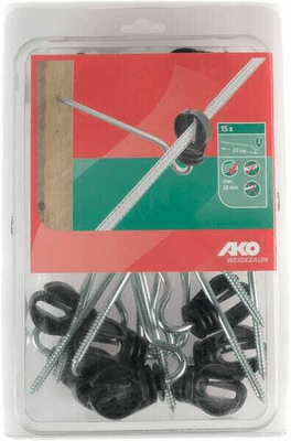 Pièces agricoles - Cloture,Jardin & Sylviculture - Isolateurs écarteur 22cm (x15)