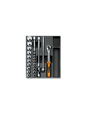 Pièces Quad & Motos - Outillage - Plateau thermoformé rigide BETA avec outils 1/2''