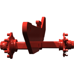 Pièces agricoles - Pièce Semoir - Cadre de roue l. sans frein peint