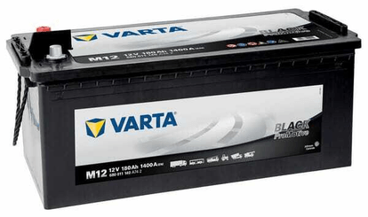 Pièces agricoles - Eclairage - Batterie 12V 180Ah 1400A Promotive Black VARTA