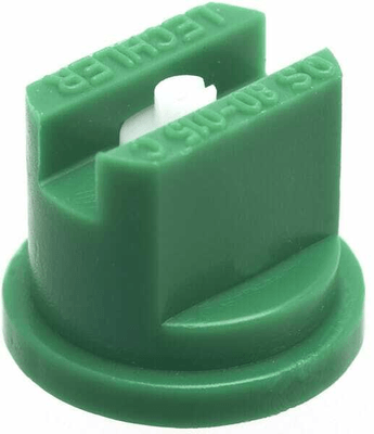 Pièces agricoles - Pièce Pulvérisateur - Buse à jet plat QS 80° 15 vert céramique Lechler