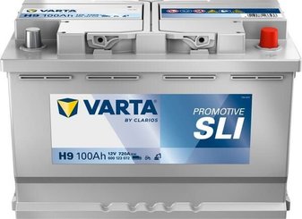 Pièces agricoles - Eclairage - Battery 12V 100Ah 720A H9 VARTA Promotive SLI