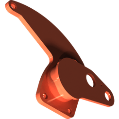 Pièces agricoles - Pièce divers - levier pivotant peint à gauche