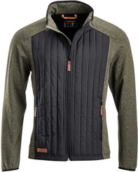Vêtements et protections - Vêtement  - Veste polaire hybride/homme, olive L