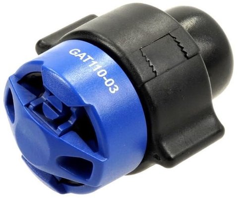 Pièces agricoles - Pièce Pulvérisateur - Buse à jet plat double Guardian AIR Twin 110° 03 plastique bleu Hypro